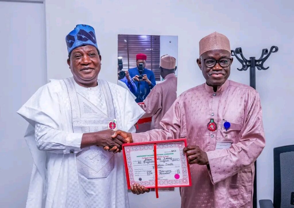 Lalong Exits Tinubu’s Cabinet, to be Sworn-in in Senate